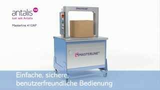 Umreifungsmaschine Masterline 410AP [upl. by O'Donnell]