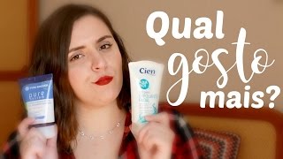 QUAL GOSTO MAIS   Exfoliante Cien vs Yves Rocher [upl. by Lemra]