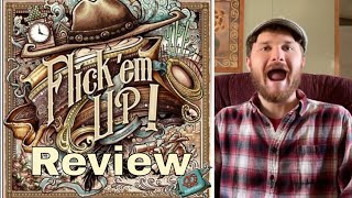 Flick Em Up Board Game Review  Best Dexterity Game  Best Board Game for Beginners [upl. by Kresic]