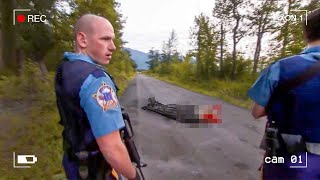 When Cops Make Disturbing Discoveries In The Woods [upl. by Luise]