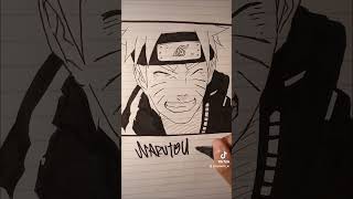 I love kishimoto style so much drawing sketchbook naruto [upl. by Alag116]