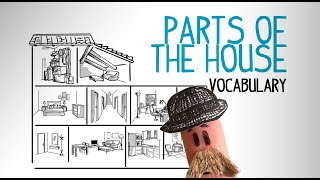 Parts of the House in English learn english language [upl. by Inez]