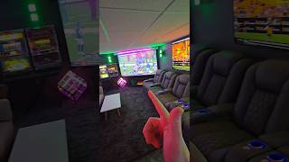 My CRAZY Basement GAME ROOM 🤑🎮 gamingsetup housetour viral PS5 [upl. by Tarton789]