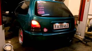 Toyota Starlet EP91 15 16V 5efe full exhaust [upl. by Thompson]