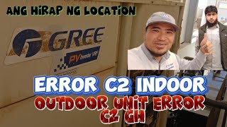 GREE PV INVERTER VRF ERROR C2ERROR GH Drive Board Compressor Inverter Control 0505265874 [upl. by Rol]