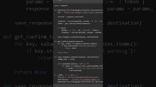 Download file from google drive link using python shorts [upl. by Cleo285]