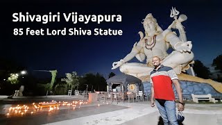 Bijapura 03 Shivagiri ಶಿವಗಿರಿ Vijayapura 85 ft Lord Shiva Statue Basanta Vana Ukkali Road Karnataka [upl. by Raasch]