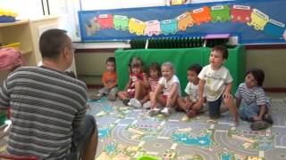 Primera sesión inglés en infantil 3 años 2013 ceip azorín monóvar [upl. by Enyal437]