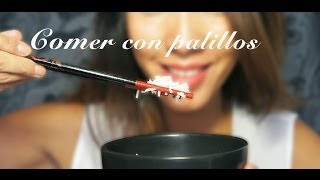 ¡Domina el Arte de Comer con Palillos como un Experto [upl. by Htenaj]