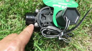 Tips on Replacing an Irrigation Sprinkler Valve How To [upl. by Renelle]