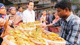 LEVEL 9999 Street Food in Dhaka Bangladesh  The BRAIN FRY King  BEST Street Food in Bangladesh [upl. by Atiuqiram]