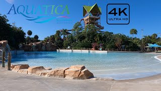 SeaWorld Aquatica Orlando 2020 4K Walkthrough Tour  Orlando Florida Water Park Tour 60fps [upl. by Leeda]