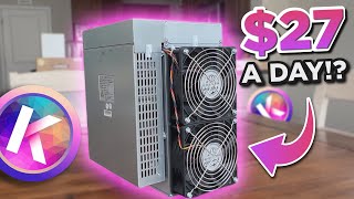 Goldshell KD6SE Review and Setup Guide Mining 27 a day [upl. by Nossyla]