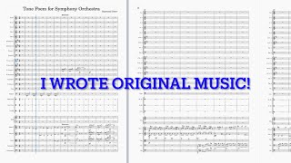 Tone Poem for Full Orchestra in D major  2024 [upl. by Atinihc]