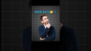 Drop rate kya hota hai 🤔short [upl. by Anthia663]