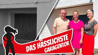 Garagentor Makeover Vom hässlichsten Tor Deutschlands zum Highlight  Hausbau Helden [upl. by Letnoj]