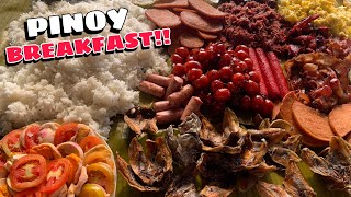 PINOY ALMUSAL  FILIPINO BREAKFAST  QUICK AND EASY MORNING FOOD  Tambayan Cooking Lutong Bahay [upl. by Carew]