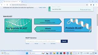 NCBI Nucleotide BLAST Tutorial Part 1 In Tamil bioinformatics [upl. by Benedikta]