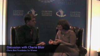 Mrs Cherie Blair on cooperation between her Foundation and TYO [upl. by Stephine215]