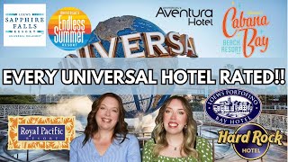 RANKING EVERY UNIVERSAL ORLANDO HOTEL WORST TO BEST  Ultimate Universal Orlando Hotel Guide [upl. by Uela]