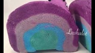 Lush Mothers Day 2015  Ultra Violet bubble bar [upl. by Knarf]