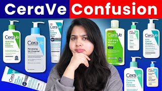 🤔 Which CeraVe Cleanser Is Best For Your Skin Dry Sensitive Acne Blackhead Eczema Prone Skin [upl. by Ariajay]