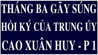 THÁNG BA GÃY SÚNG HỒI KÝ CỦA TRUNG ÚY THỦY QUÂN LỤC CHIẾN CAO XUÂN HUY  PHẦN 1 [upl. by Basil]