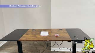 Assembling the Radlove Adjustable Electric Standing Desk [upl. by Castle183]