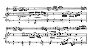 Johannes Brahms  Clarinet Sonata in E flat major Op 120 No 2 score [upl. by Thibaut876]