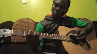 12600 letters by Franco Luambo Makiadi left hand guitar cover [upl. by Anwaf696]