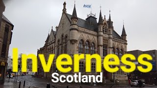 Inverness  town centre Eastgate shopping centre station River Ness etc Scotland 27 Feb 2025 [upl. by Kcarb]