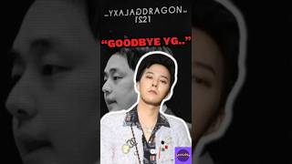 GDragon Left YG Entertainment 5 Future Moves of GDragon in 2024 gdragon gd ygentertainment [upl. by Comras]