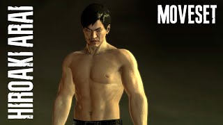 Hiroaki Arai  Moveset  Yakuza 4 [upl. by Neiman]