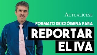 IVA cancelado en compras reporte en la información exógena [upl. by Emmet]