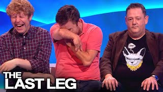 Johnny Vegas Messing With Adam Alex amp Josh  Outtakes  The Last Leg [upl. by Yntirb]