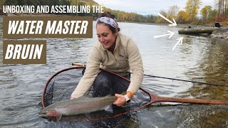 Unboxing and Assembling our New Water Master Bruin Boat in Northern BC [upl. by Ecaroh923]