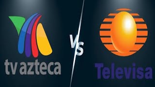 TV AZTECA y TELEVISA cambios [upl. by Revned]