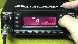 Midland 79290 CB Radio AM SSB Review  Overview [upl. by Boelter]