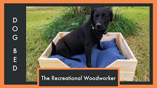 Build a Wooden Dog Bed  How To  With Downloadable Plans The Recreational Woodworker [upl. by Enattirb]