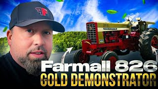 Farmall 826 Gold Demonstrator and Other Red Power Sale Results [upl. by Jaye]