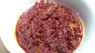 SAMBAL TUMIS IKAN BILIS [upl. by Aihsyt886]