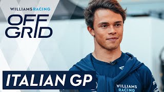 Williams Off Grid  Italian GP  Williams Racing [upl. by Lednam846]