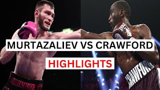 Bakhram Murtazaliev vs Terence Crawford Highlights amp Knockouts [upl. by Darb]