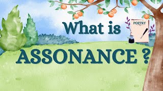 What is Assonance  Poetry  Literary Devices [upl. by Argella]