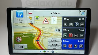 Готовые планшеты Samsung A7 lite 464  IGO PRIMO  для работы на грузовике по Европе и Украине [upl. by Olwena260]