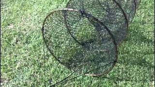 How to set up a hoop net [upl. by Bedad]