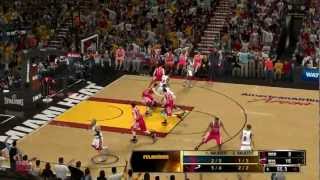 Houston Rockets  Miami Heat 108114  Game Highlights  02062013  NBA 2k13 forecast [upl. by Anay]