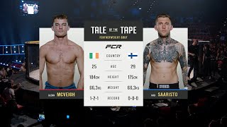 FCR 12 Glenn McVeigh vs Mici Saaristo  FCR MMA [upl. by Denzil413]