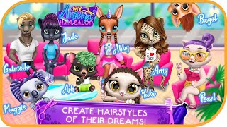 My Animal Hair Salon  Style Create amp Experiment 1  TutoTOONS  Fun mobile game  Hayday [upl. by Argyres62]