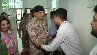 Omer Ahmed Bukhari Director General Ranger Sindh Visit on 19th August 2019 at JPMC Karachi [upl. by Sutherland]